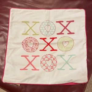 XOXO PB Teen decorative pillow cover